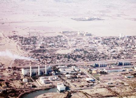 المحطة الكهروحرارية في منطقة الحسوة