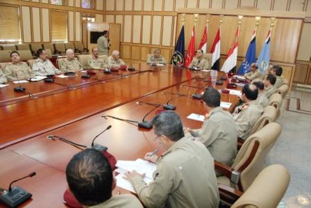 لجنة الشؤون العسكرية وتحقيق الأمن والاستقرار في اجتماعها أول من أمس