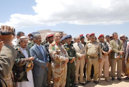 لجنة الشؤون العسكرية خلال نزولها الميداني للإشراف على إزالة ما تبقى من المظاهر المسلحة