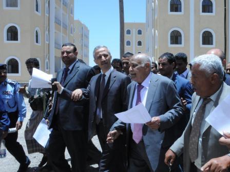 باسندوة لدى زيارته لمحافظة تعز أمس