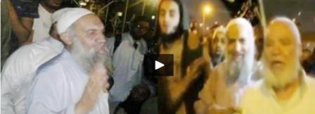 محمد الظواهري الشقيق الأكبر لزعيم القاعدة أيمن الظواهري خلال ظهوره في العباسية