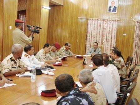 من اجتماع اللجنة الأمنية