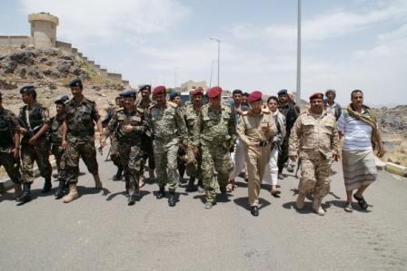 لجنة الشؤون العسكرية وتحقيق الأمن والاستقرار تواصل نزولها الميداني