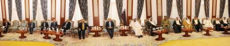 القمة اليمنية القطرية برئاسة الرئيس هادي والشيخ حمد