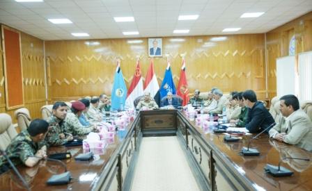 لجنة الشؤون العسكرية في اجتماعها أمس