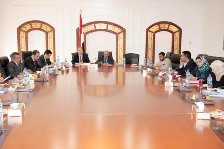 اللجنة الفنية التحضيرية لمؤتمر الحوار الوطني تلتقي مبعوث الأمم المتحدة إلى اليمن جمال بن عمر