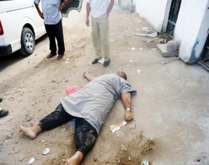 الإرهابيان الصريعان أثناء مداهمة رجال الأمن أمس