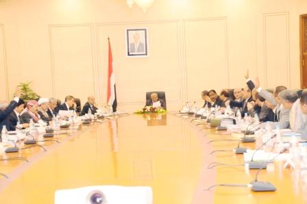 مجلس الوزراء في اجتماعه الأسبوعي امس