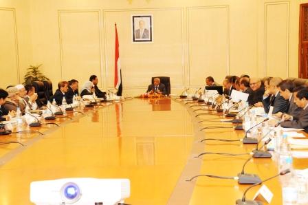 مجلس الوزراء في اجتماعه الأسبوعي أمس