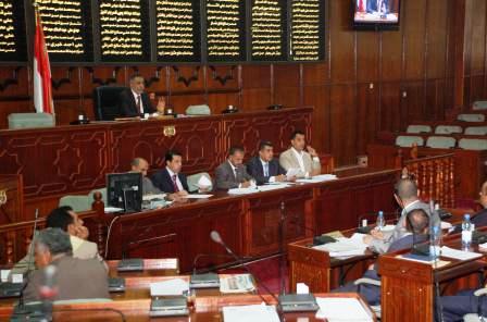 من جلسة مجلس النواب أمس