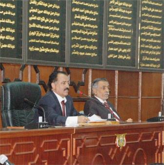 مجلس النواب في جلسته المنعقدة صباح أمس