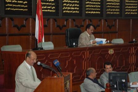 مجلس النواب في جلسته المنعقدة صباح أمس