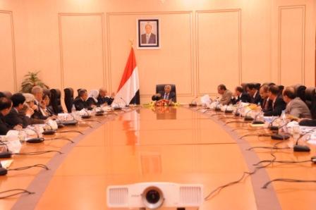 من اجتماع مجلس الوزراء أمس