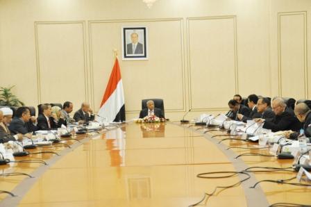 مجلس الوزراء في اجتماعه الاسبوعي أمس