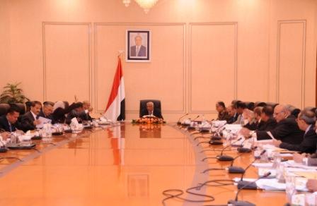 من اجتماع مجلس الوزراء أمس