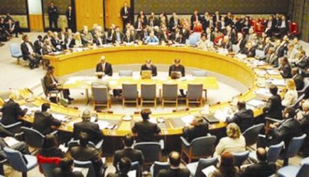 جانب من اجتماع مجلس الأمن