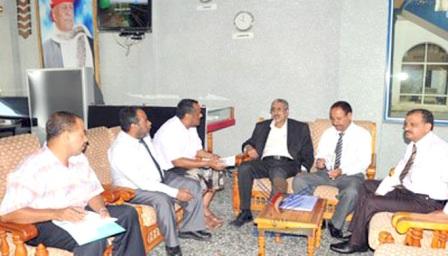 من اجتماع لجنة معالجة قضايا الأراضي في المحافظات الجنوبية