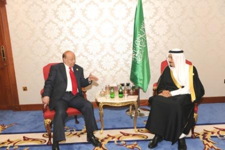 رئيس الجمهورية خلال لقائه ولي العهد السعودي