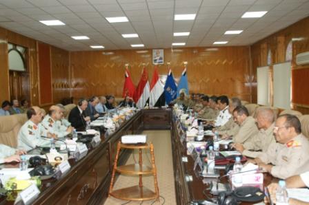 جلسة المباحثات المشتركة الأولى لإعادة هيكلة القوات المسلحة