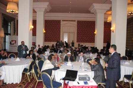 عدد من المشاركين في مؤتمر الحوار الوطني