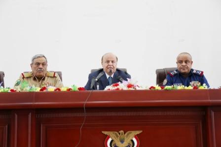 رئيس الجمهورية في محاضرة أمام منتسبي القوات الجوية والدفاع الجوي