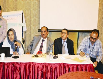 جانب من جلسات فريق القضية الجنوبية  / ارشيف