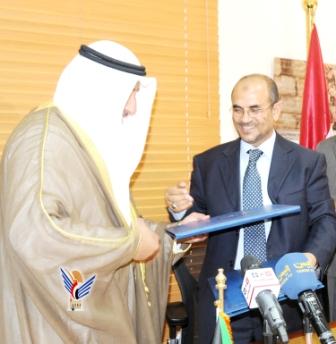 خلال توقيع الاتفاقية بين اليمن والصندوق الكويتي للتنمية