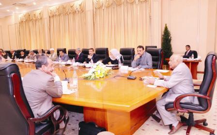 من اجتماع مجلس الوزراء أمس