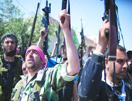 >  جماعات إرهابية من المعارضة السورية المسلحة