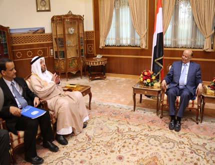 رئيس الجمهورية لدى استقباله مبعوث الأمين العام للأمم المتحدة للشؤون الإنسانية