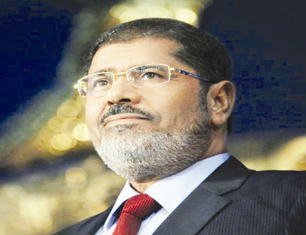 الرئيس المصري محمد مرسي