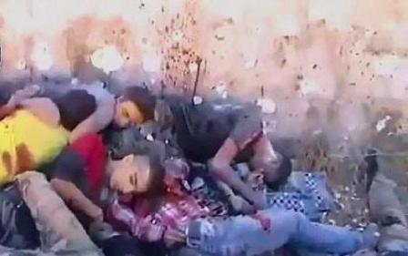 >  مجزرة خان العسل / صورة فيديو