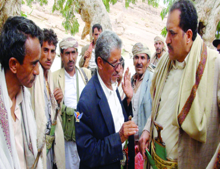 من النزول الميداني للجنة الرئاسية  / ارشيف