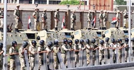 الجيش المصري الثاني الميداني خلال مطاردة فلول الجماعات والعناصر التكفيرية المسلحة