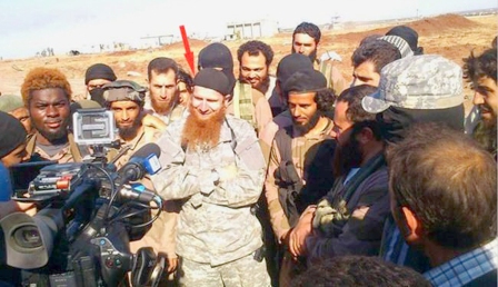 عمر الشيشاني احد قادة (داعش) في ريف حلب