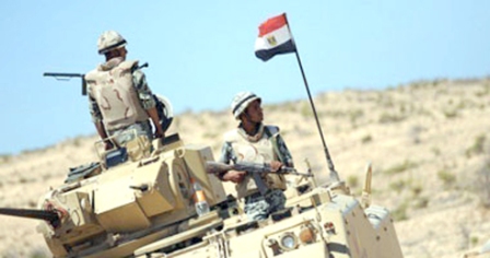 القوات المسلحة المصرية خلال تطهير سيناء