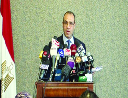 السفير بدر عبدالعاطي المتحدث باسم الخارجية المصرية