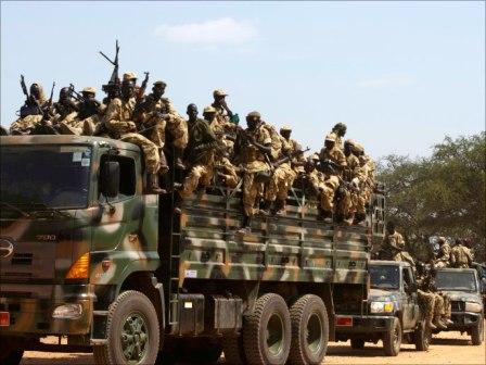 >  أفراد من الجيش السوداني