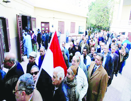 خلال الاستفتاء على الدستور المصري الجديد
