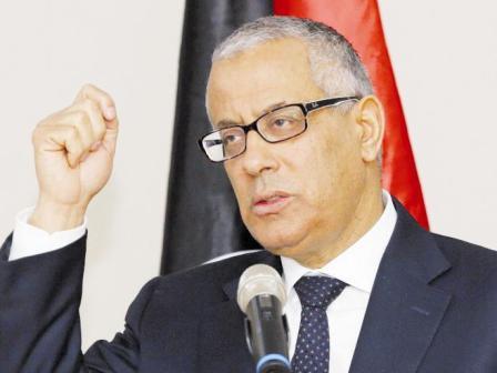 علي زيدان رئيس الحكومة الليبية