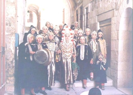 عرس يمني يهودي في مدينة القدس القديمة