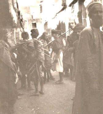 قاع اليهود في صنعاء عام 1914 والذي يعرف حاليا بـقاع العلفي